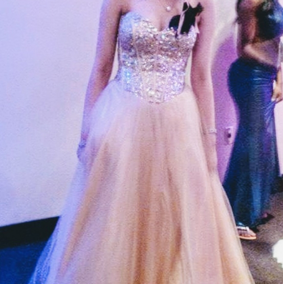 Joseph Ribkoff Princess Prom Dress - Picture 2 of 3